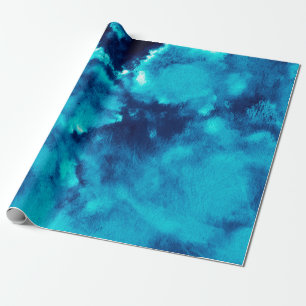 Papel De Regalo Blue Phantom Fashion Patterns Dirty Plash Watercol