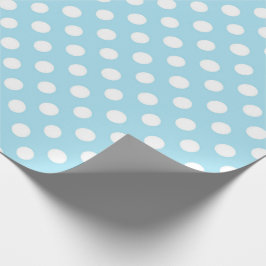 Papel De Regalo Blue Polkadot Modern Cute Baby Boy