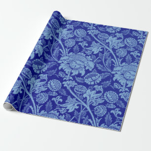 Papel De Regalo Blue Wey de William Morris