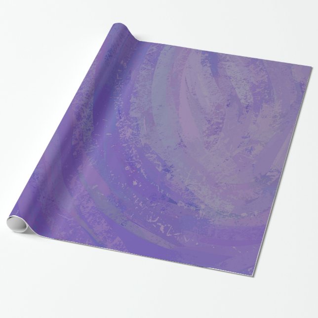 Papel De Regalo Blueberry Smear (Desenrollado)