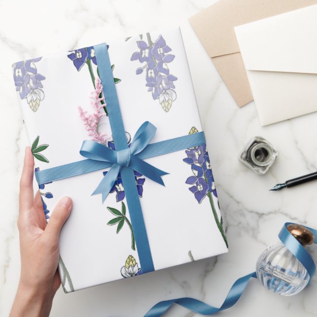 Papel De Regalo Bluebonnet (Regalar)