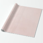 Papel De Regalo Blush Pink Acuarela<br><div class="desc">Papel de regalo de lavado de acuarela rosa blush de moda.</div>