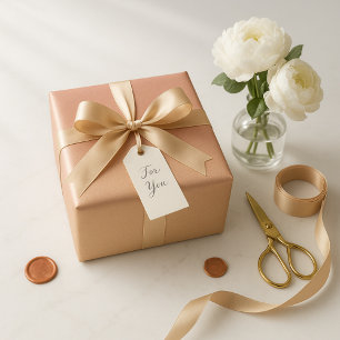 Papel De Regalo Blushing Gold Luxe Ombre