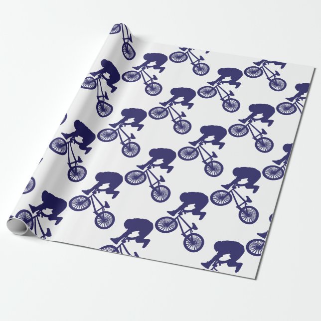 Papel De Regalo BMX-Biker (Desenrollado)