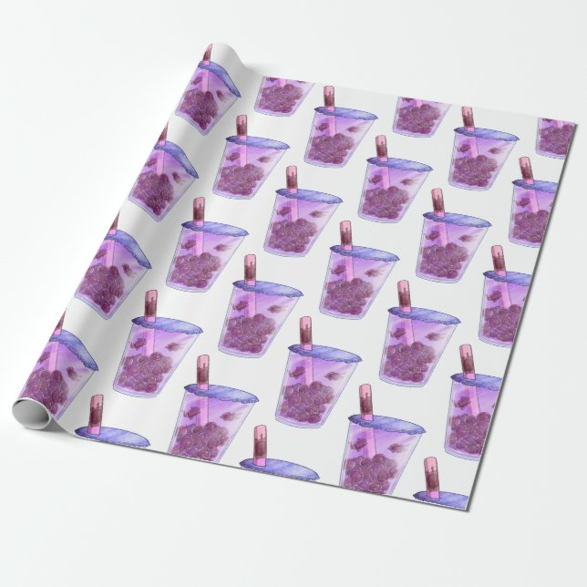 Papel De Regalo Boba Cats (Desenrollado)