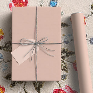 Papel De Regalo Bocemia beige Rubor de color sólido plano DAB6A8