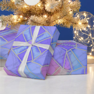 Papel De Regalo Boceto de tiza brillante de mandala