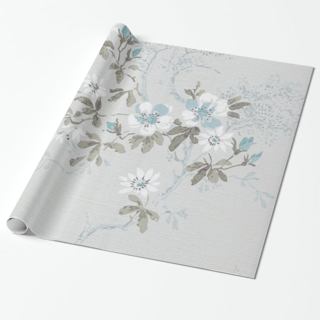 Papel De Regalo Boda blanco (Desenrollado)