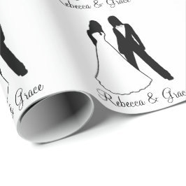 Papel De Regalo Boda de dos novias