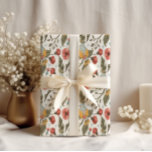 Papel De Regalo Boda de patrón de primavera de aves de codorniz fl<br><div class="desc">Añada un toque de primavera a su regalo de regalo con nuestro Papel de relleno de muelle de caracol floral. Los hermosos diseños florales y de codorniz le darán un toque elegante y festivo a cualquier regalo. Fabricado con materiales de alta calidad, es la elección perfecta para cualquier ocasión. Despídete...</div>