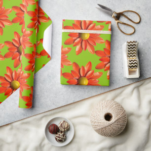 Papel De Regalo Boda en el jardín de verano de la primavera de la