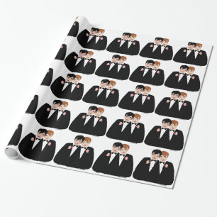 Papel De Regalo Boda Gay Grooms