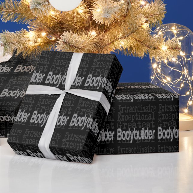 Papel De Regalo Bodybuilder Extraordinaire (Vacaciones)
