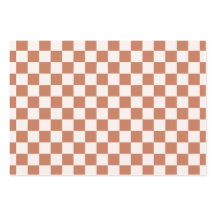 Papel de regalo boho de terracota 3 unidades regal