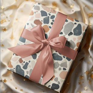 Papel De Regalo Boho Multicolor Terrazo