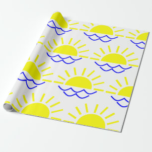 Papel De Regalo Boho Sun