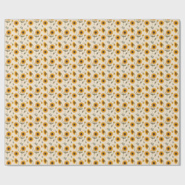 Papel De Regalo Boho Vintage Almohadón de Tirar con Patrón de Gira