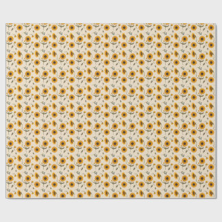 Papel De Regalo Boho Vintage Almohadón de Tirar con Patrón de Gira