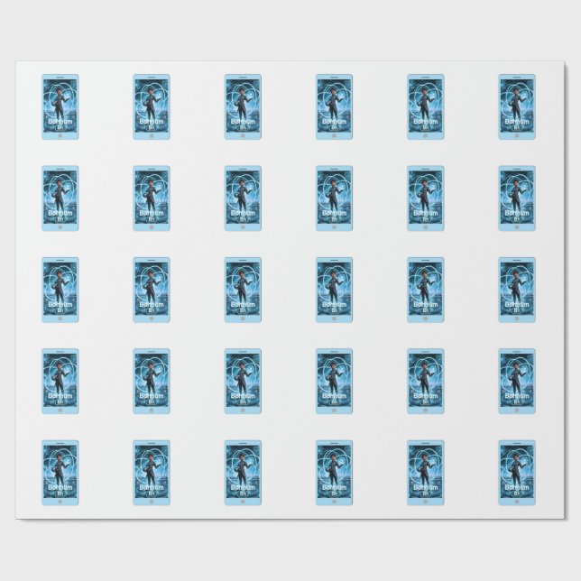 Papel De Regalo Bohrio (Bh) – Colección ATOMIVRA™ (Superficie plana)