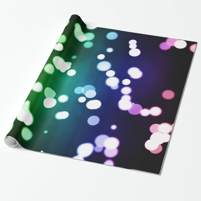 Papel De Regalo Bokeh (Desenrollado)