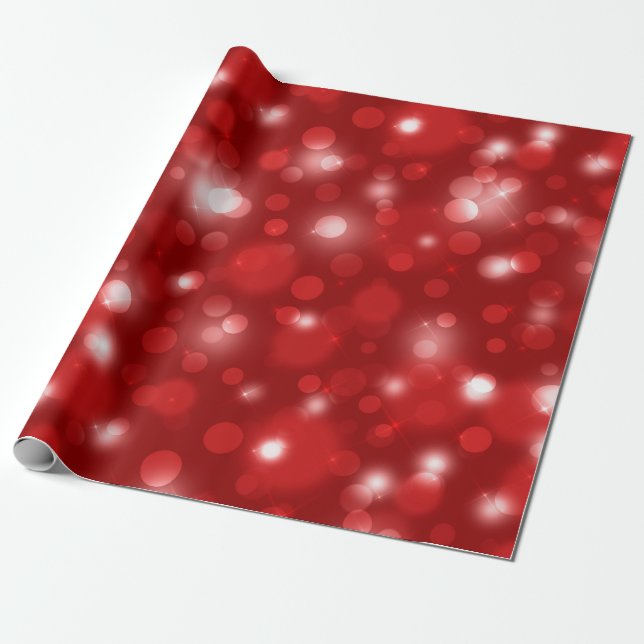 Papel De Regalo Bokeh navidades (Desenrollado)