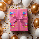 Papel De Regalo Bola de Discoteca Brillo Dorado Cumpleaños Feliz R<br><div class="desc">¿Te encanta la bola de discoteca bailando de los 80? ¿La bola de discoteca de los 70? ¡Mira nuestro Papel de Regalo de Bola de Discoteca de Purpurina Dorada Chic Pink Happy Birthday! Celebra con estilo con nuestro vibrante papel de regalo de bola de discoteca de cumpleaños que presenta una...</div>