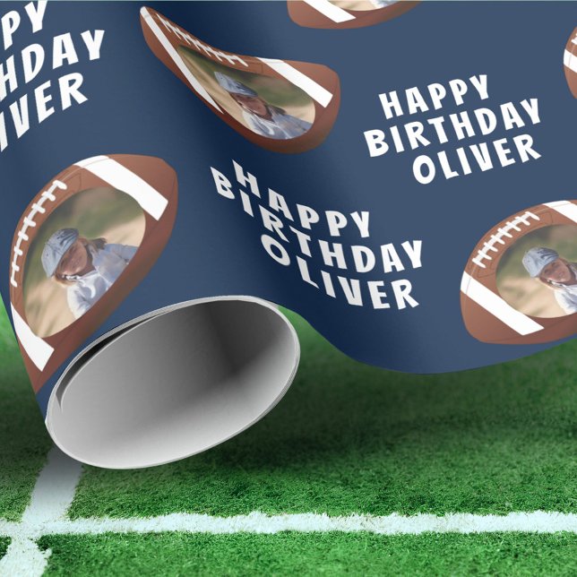 Papel De Regalo Bola de Fútbol Americana Feliz cumpleaños foto de  (Subido por el creador)