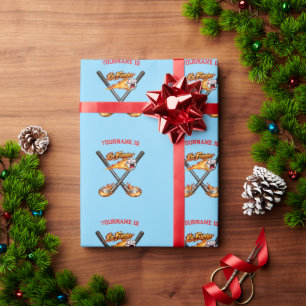 Papel De Regalo Bola de Golf En Fuego – Divertida Bola de Golf en