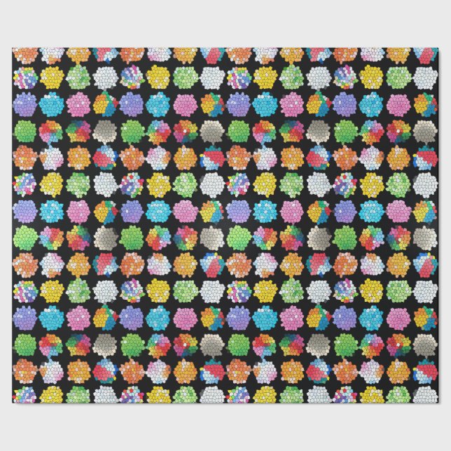 Papel De Regalo Bolas de agua de Honeycomb (Costura)