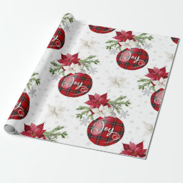 Papel De Regalo Bolas de Alegría de navidades