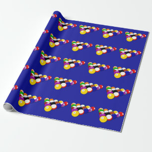 Papel De Regalo Bolas de Billar