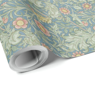 Papel De Regalo Bolas dobles florales William Morris
