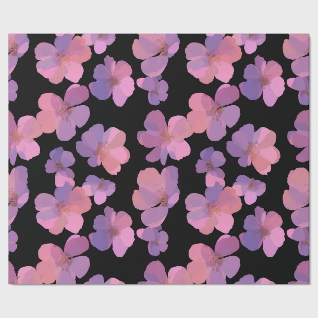 Papel De Regalo Bold Floral Spring Gift Wrap (Costura)