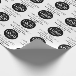 Papel De Regalo Bolsa básica de logo personalizado, bolsa de mano 