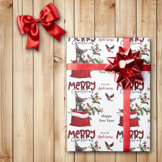 Papel De Regalo Bolsa de regalo para los Navidades de perro de Tan (Subido por el creador)