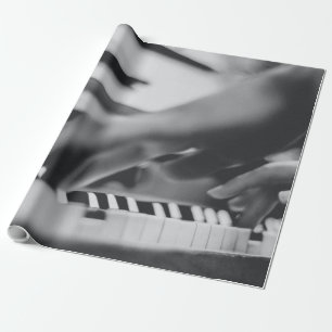 Papel De Regalo Bonita obra de piano