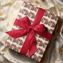 Papel De Regalo Bonito Coquette envuelto presente para Navidades
