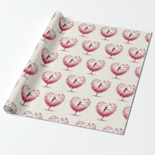 Papel de regalo bonito de ballet bailarinas niñas