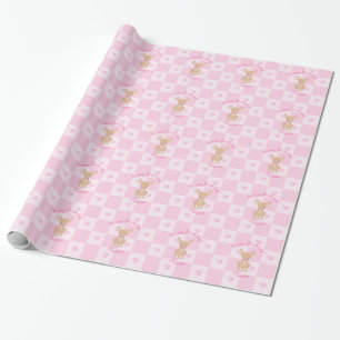 Papel De Regalo Bonito en Chihuahua Rosa