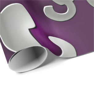 Papel De Regalo Bonito en púrpura