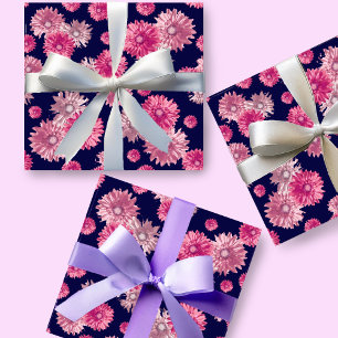 Papel De Regalo Bonito Gerbera Daisy Floral