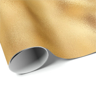 Papel De Regalo Bonito Glam Gold
