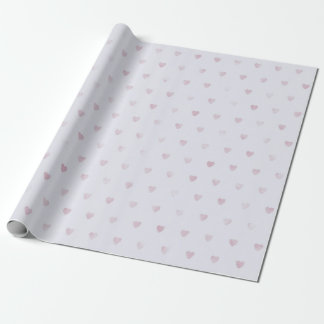 Papel De Regalo Bonito Lilac Hearts