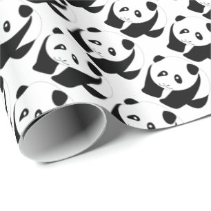 Papel De Regalo Bonito panda