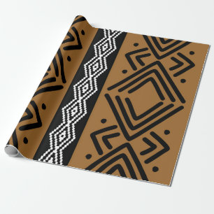 Papel De Regalo Bonito regalo de Bogolan africano