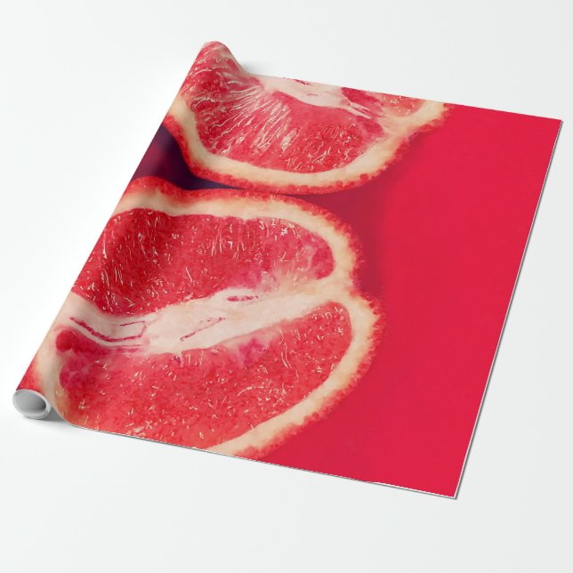 Papel De Regalo Bonitos Vegetales (Desenrollado)