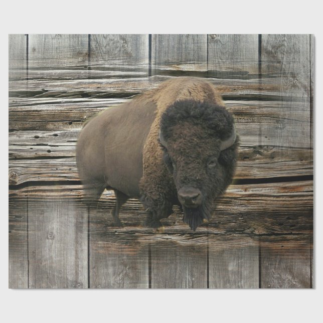 Papel De Regalo Bono de madera (Superficie plana)