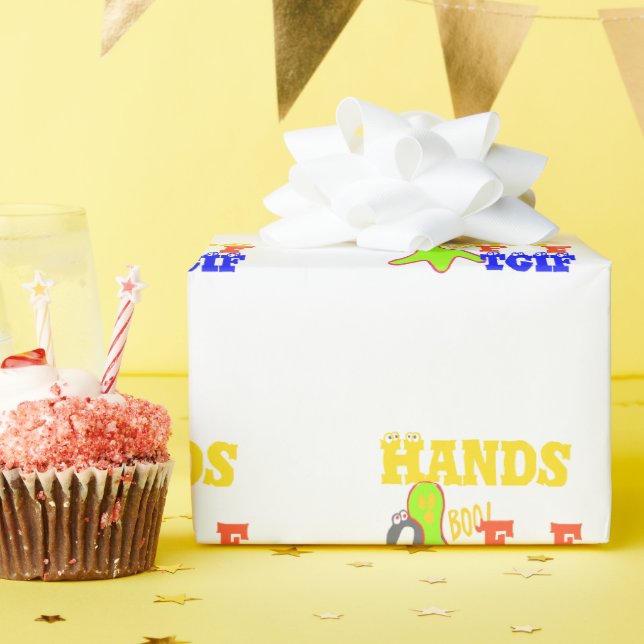 Papel De Regalo ¡Boo de oro! Girly TGIF Gracias A Dios Su Viernes  (Fiesta de cumpleaños )