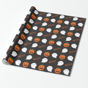 Papel De Regalo ¡Boo! Es Halloween