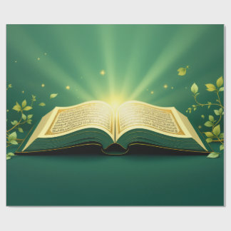 Papel De Regalo Book Wrapping Paper